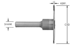 3-WING COUNTERSINK SLOT CUTTER – ASSEMBLY – Southeast Tool Catalog
