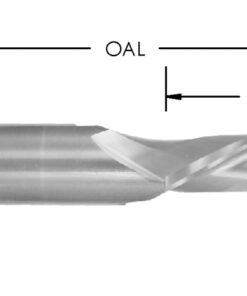 1/2 Cutting Diameter CB x 2 Cutting Length x 1/2 Shank x 4 Length Upcut Spiral Southeast Tool SRU165CB Drill Bits Solid Carbide